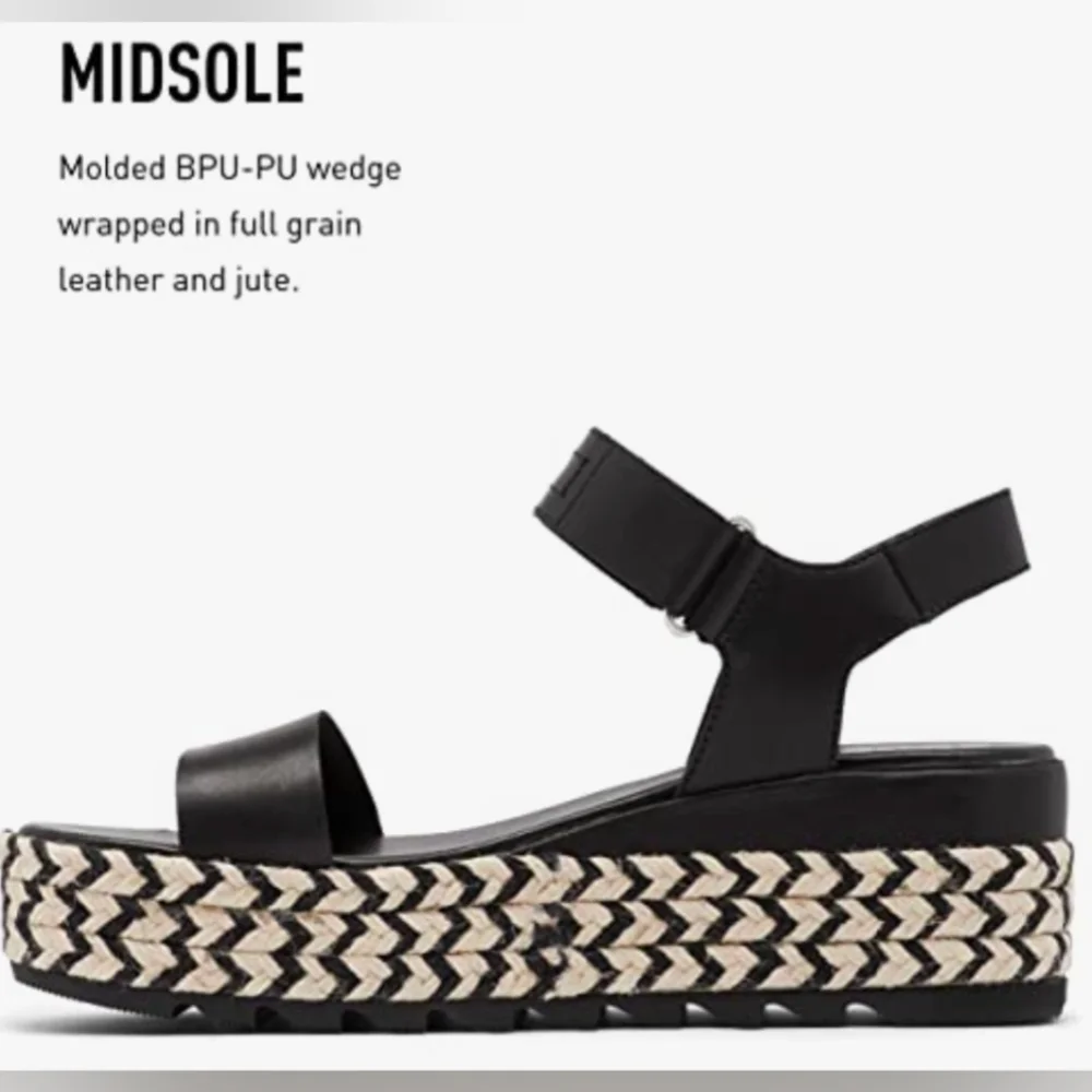 Sorel Women's Cameron™ Flatform Sandals Mixed Sizes R 8.5/ L7.5 MSRP $135